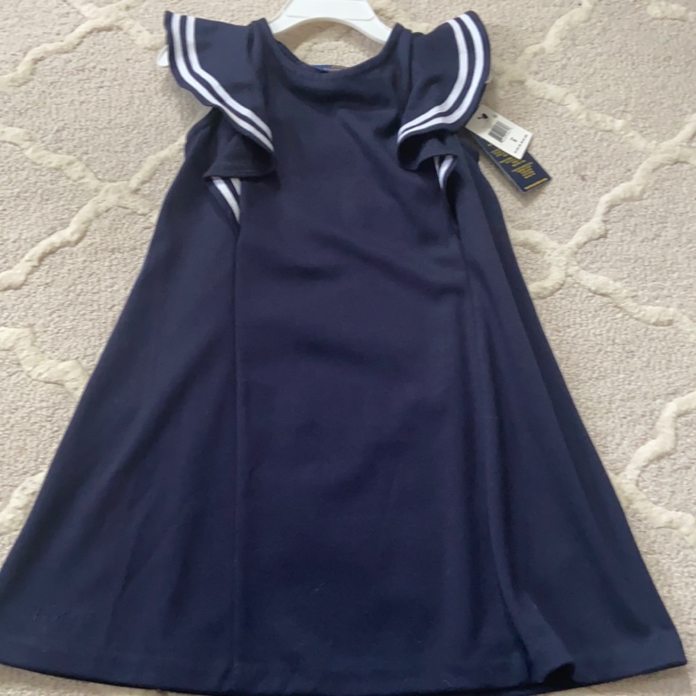 NWT navy Ralph Lauren nautical dress